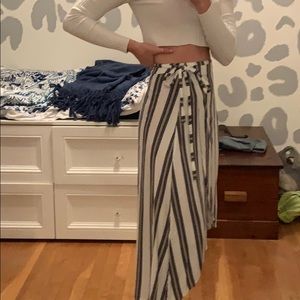 Long Wrap skirt